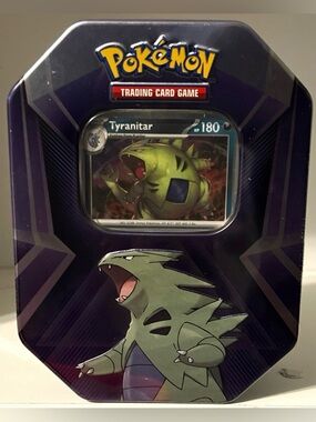 Pokémon TCG - Triple Whammy Tin Featuring TYRANITAR
